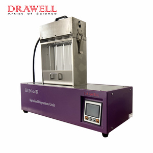 เตาเผาแบบดิจิตอลสำหรับการย่อยสลายอาหาร รุ่น DW-KDN-D ซีรีส์ ของ Drawell  แบบ 4 ถึง 20 ช่อง สำหรับทดสอบไนโตรเจน คีลดัล โปรตีนในดินทางการเกษตร - Product Image 5