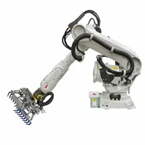 Lengan Robot Cnc ABB IRB 6700-150 lengan Robot industri perakitan 6 sumbu muatan 150 Kg mencapai 2.6 M dengan Gripper