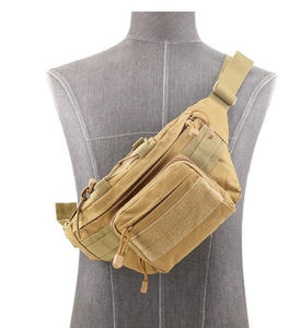 <span class=keywords><strong>Sac</strong></span> de taille tactique d'extérieur pour homme - <span class=keywords><strong>Sac</strong></span> de poitrine polyvalent de style <span class=keywords><strong>militaire</strong></span> pour la randonnée, la course à pied et les sports décontractés - Product Image 4