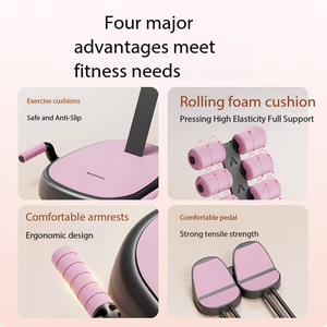 Máquina de <span class=keywords><strong>Abdominales</strong></span> 7 en 1 con Asa Auxiliar Extraíble, Capacidad de Peso de 100 kg, Equipo de Ejercicio <span class=keywords><strong>para</strong></span> el Hogar - Product Image 5