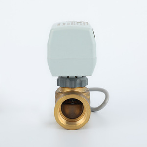 Vanne solénoïde à trois fils en laiton DN15/DN20/DN25, filetage interne, électrique, unidirectionnelle, automatique, pour systèmes de CVC, pièce - Product Image 2