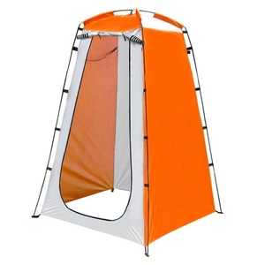 Tente de douche améliorée OEM avec cadre, abri extérieur pour <span class=keywords><strong>camping</strong></span>, avec crochet et sac de rangement, pour toilettes mobiles, bain, pêche et plage - Product Image 1