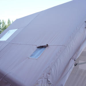 Tente de <span class=keywords><strong>camping</strong></span> gonflable confortable pour 5 à 8 personnes, grande surface de 12 mètres carrés, <span class=keywords><strong>avec</strong></span> porte AB et trou pour poêle. - Product Image 5