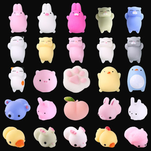 Pelotas con Forma de Animales Lindas y Adorables para Apretar y Reír, Juguetes Creativos de Dibujos Animados para Aliviar el Estrés - Product Image 1