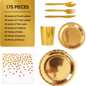 <strong>Factory</strong> New <strong>Design</strong> Wholesale Disposable Dinner Plates Environmentally Friendly Paper Plates Quality Disposable <strong>Tableware</strong> - Product Image 3