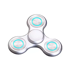 Phát sáng trong bóng tối <span class=keywords><strong>Fidget</strong></span> <span class=keywords><strong>Spinner</strong></span> Hợp kim nhôm và thép không gỉ mang tay giải nén đồ chơi cho bé trai bé gái ngón tay con quay hồi chuyển - Product Image 3