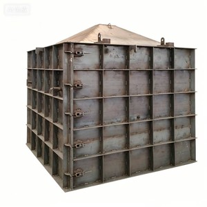 Machine de moulage de tuyaux ronds/carrés <span class=keywords><strong>pour</strong></span> puits d'inspection <span class=keywords><strong>en</strong></span> béton préfabriqué, alimentation 380V 15-75kW, fournie par l'usine - Product Image 1