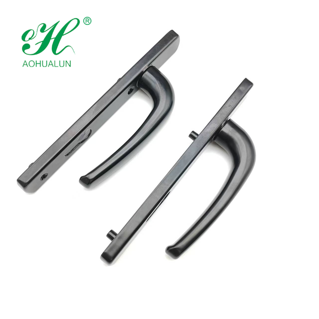 Luxury Modern Hotel Apartment Villa Door Lock with Easy Installation Comfort Grip Black High Quality Wholesale