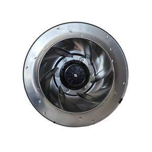 For R4E400-AR05-06 230VAC 1.75/2.4A 375/540W 1355/1480RPM OEM 400mm Ball Bearing AHU Air Handling Unit <b>Centrifugal</b> Cooling - Product Image 1