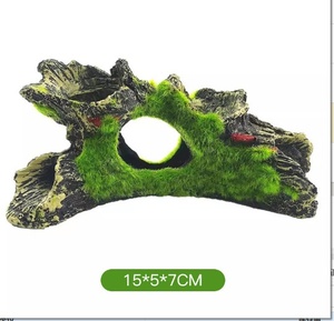 <strong>Aquarium</strong> Landscaping Moss Mushroom House Resin Craft Fish Shrimp Hideout House Breeding/egg-laying Features - Product Image 6