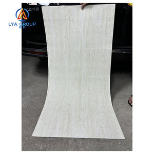 Pierre flexible MCM 600*1200 pour revêtement mural, écologique, légère, carrelage flexible, texture de travertin 3D, carreaux de pierre - Product Image 2