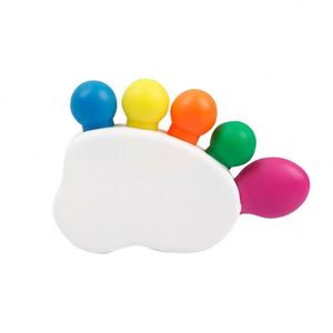 Promotion Stationery Gift Custom Logo Printed School Circle Round Highlighter <b>Crayons</b> - Product Image 6