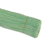 Lot de 100 bâtonnets de chenille de luxe de 30 cm pour bouquets de fleurs d'anniversaire et matériel de bricolage – Vente chaude