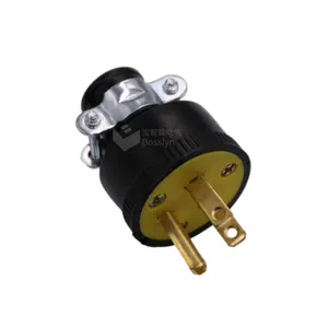 Ons Geaard Stekker Rechte Blade Plug Nema 5-15P Plug