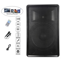 Altavoz Profesional de 1300 W y 15 Pulgadas, Subwoofer Inalámbrico, Conjuntos de Karaoke, Sistema de Sonido Activo para DJ, TWS-MIC+FM+ECHO, Bocina Parlante