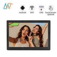 Maxway IPS Ekran Kablosuz Wifi Android 10.1 inç İç Mekan LCD Dijital Tabela Android Reklam Ekipmanı