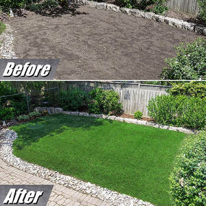 Naturel 40mm Automne Gazon Artificiel D'herbe De Jardin de Pelouse - Product Image 2