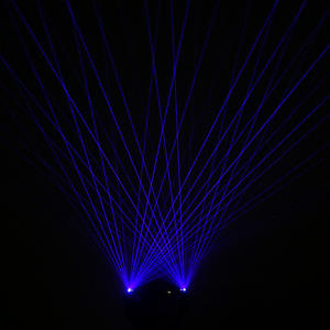 Costume LED laser unisexe en acrylique Cyberpunk, lasers multi-faisceaux rechargeables, costumes de films et de séries télévisées, fêtes de Noël - Impression numérique - Product Image 2