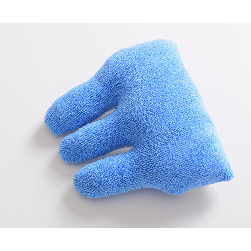 แผ่นรองนิ้ว - สามนิ้ว - สีน้ำเงิน