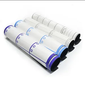 Flexible Magnetic Whiteboard Roll Dry Erase Message Board Soft Magnetic White Board Sticker For Fridge