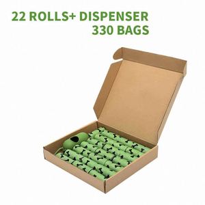 2022 New Pet Trash Products Supplies Private Label <b>Compostable</b> Biodegradable Dog Poop <b>Bags</b> - Product Image 4