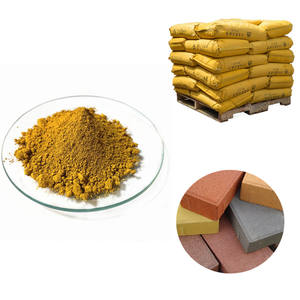 Yipin 안료 합성 25 kg/bag 노란색 산화 철 313 분말 회화에 사용 - Product Image 2