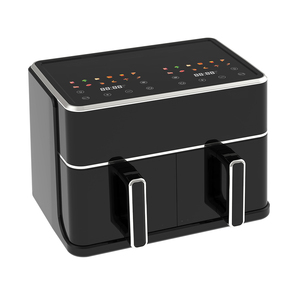 Freidora de Aire Digital de 10L con Doble Cesta, Ventana y 2 Controles, Diseño de Calentamiento Antiadherente - Product Image 4