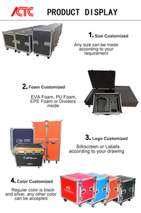 Étuis de transport pour amplificateur de contrôleur DJ de luxe, durables, écologiques, grande capacité, fermeture à glissière, 12u - Product Image 5