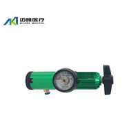Pengatur Tekanan CGA870 untuk Fasilitas Medis 50PSI Click Lock Flow Meter