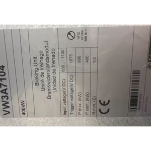 ชุดเบรก Schneider VW3A7104 กำลังไฟ 400 กิโลวัตต์ แรงดันไฟฟ้ากระแสตรง 600-1100 โวลต์ สำหรับเครื่องจักรกล - Product Image 1