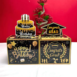 Überraschungs-Geburtstags- und Abschlussfeier-Dekoration: Geldspielkarten aus Kunstpapier für Geburtstagsatmosphäre und Partydekoration - Product Image 2