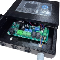 Un controlador de alarma de luz y sonido simple y fácil de instalar con una carcasa de caja de hierro negra