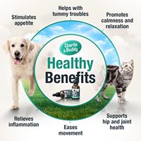 Huile de chanvre pour chats, extrait de chanvre biologique, multivitamines, absorption rapide, gouttes apaisantes et sécurisées pour le soutien des articulations, pour toutes les étapes de vie