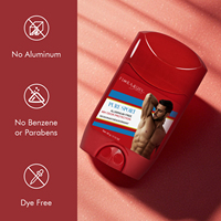 Desodorante en Barra de Alta Calidad para Hombre, Bálsamo Químico No Irritante, Agradable para la Piel, Fragancia Duradera, Personalizable