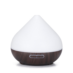 Diffuseur d'arômes à grain de bois JCSY-031, humidificateur ultrasonique de 400 ml, purificateur d'air de bureau pour usage domestique et commercial - Product Image 3