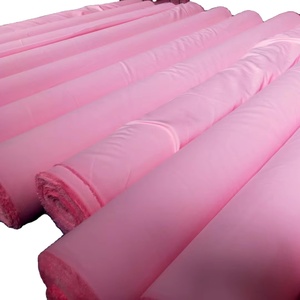 Tissu de doublure de poche pour jeans, fourni par l'usine, CVC 40 polyester 60 coton, popeline teinte unie, pour vêtements de garçon, sacs - Product Image 4