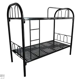 Litera de cama de Metal con rombos, cama doble de dos pisos, alta resistencia, barata, superventas