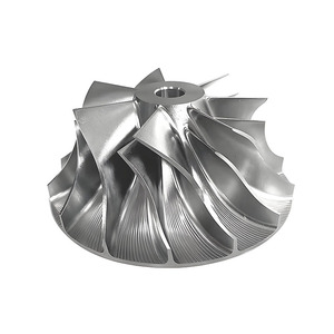 5-Trục CNC Gia Công Dịch Vụ Phay Thép Không Gỉ Hợp Kim Nhôm Tuabin Cánh Quạt Phi Tiêu Chuẩn CNC Phần Cho Cánh Quạt Biển - Product Image 1