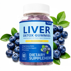 Suplemen Vegan Pereda Mabuk Label Pribadi OEM, Detoksifikasi Hati Anti Mabuk, Pereda Mabuk Berbentuk Permen Jeli - Product Image 2