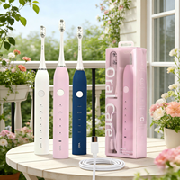 Brosse à dents électrique sonique portable, best-seller de la mode, soin buccal, colorée, boîte individuelle, brosse à dents électrique intelligente pour les voyages
