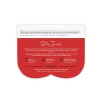 Masque en tissu pour les fesses à la fraise Stay Juicy, éclaircissant et soignant la peau des fesses, vente en gros