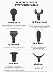 Handheld Quiet und Powerful <span class=keywords><strong>Massage</strong></span> Gun für Körper und Kopf für Fitness-Enthusiasten und Therapeuten Portable Top Choice - Product Image 5