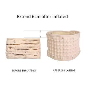 Soutien lombaire gonflable Ceinture de douleur dorsale Dispositif de traction vertébrale de décompression pour le soulagement de la douleur au bas du dos Attelle de soutien articulaire - Product Image 2