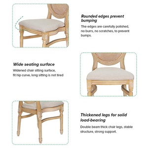 <span class=keywords><strong>Chaise</strong></span> <span class=keywords><strong>Louis</strong></span> en plastique de style français, de haute qualité, durable, avec dossier creux et coussin moelleux pour restaurant, hôtel, banquet - Product Image 5