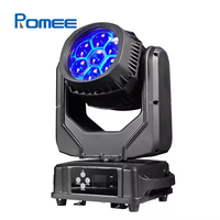 Wasserdichtes Full color 7*40W RGBW LED Bee-Eye Beam Wash Zoom Moving Head Light DMX512 für DJ Event Concert Show Bühnen beleuchtung