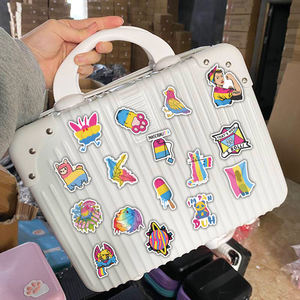 50 Uds. Pegatina de pared Gay colorida mixta, decoración de PVC impermeable personalizada, pegatinas de fiesta de homosexualidad para adultos, álbum de recortes de teléfono - Product Image 5