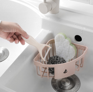塑料浴室厨房转角储物架壁架末端壁挂架展示书架浴室 - Product Image 4