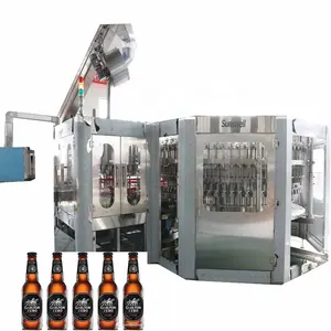 Automatic Small Beer Bottle Filler / Bottling Line