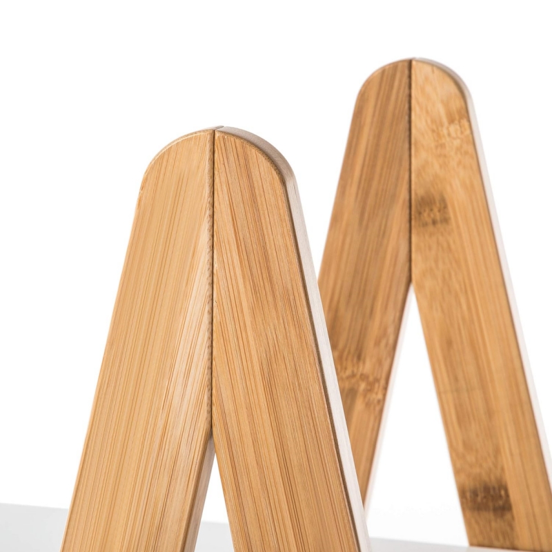 4 tier wooden ladder shelf