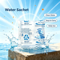 Sachets de boisson liquide en plastique LLDPE personnalisés, rouleaux de film pour sachets d'eau, sacs de 500 ml, meilleur prix en Chine